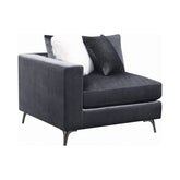 Coaster Schwartzman LAF/RAF Arm Chair Charcoal Model 551394